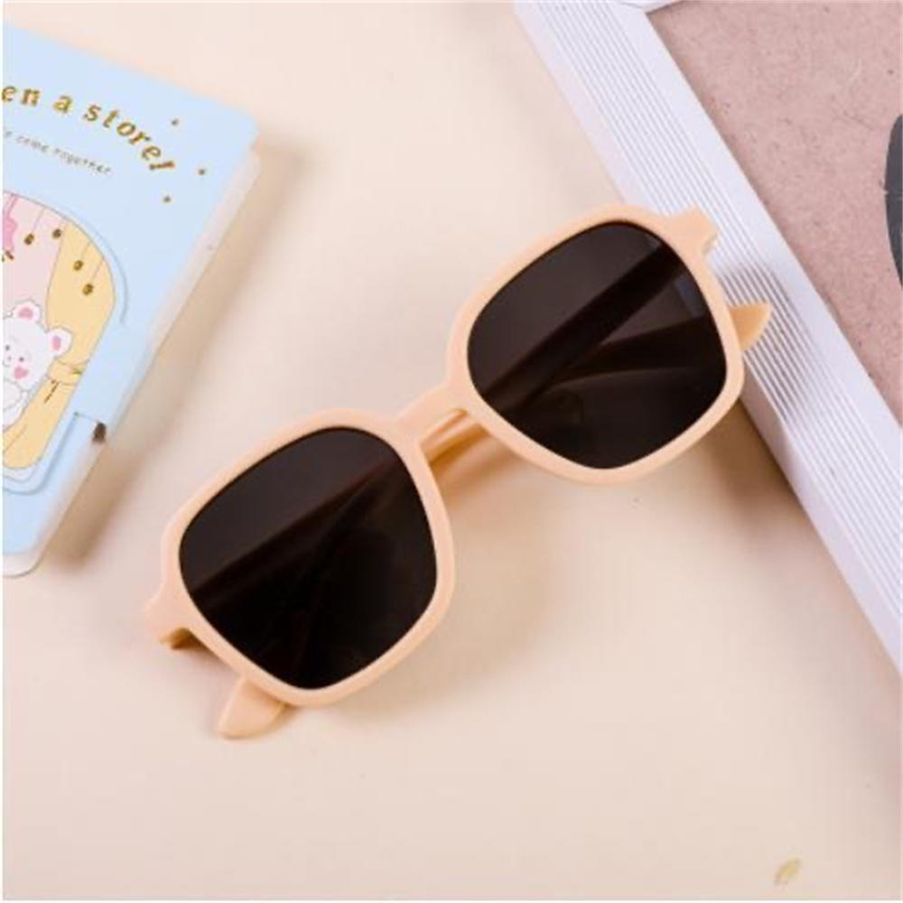 Children Sunglasses Vintage Square UV400 Sun Glasses Outdoor Cute Girl Boy Fashion Glasses Protective Classic Kids Sunglasses