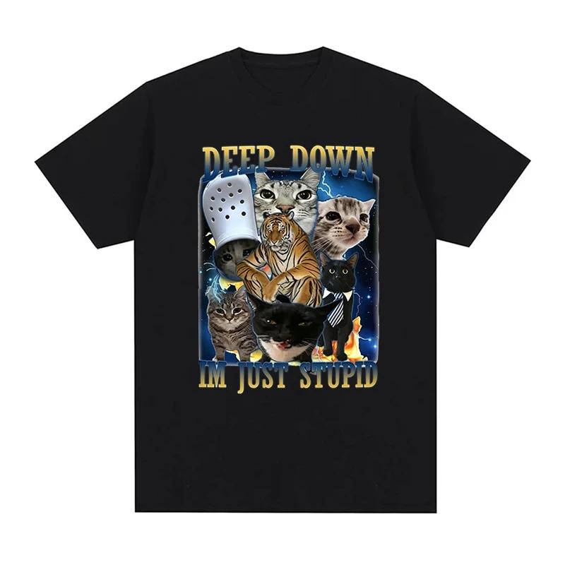 Women Clothing Funny Cat Graphic Print Tshirts Summer Fashion Casual Streetwear YK Tops Crew Neck Short Sleeve Tshirts