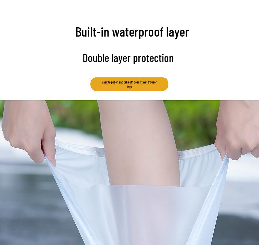 Adult Waterproof Non-Slip Wear-Resistant Reusable Rain Boot Covers