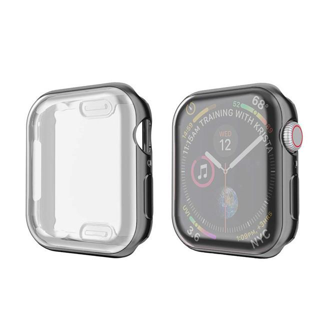 Cover for Apple Watch Ultra 9 8 7 6 SE 5 4 Screen Protector for iWatch Series 38mm 40mm 41mm 42mm 44mm 45mm 49mm Soft Clear Case