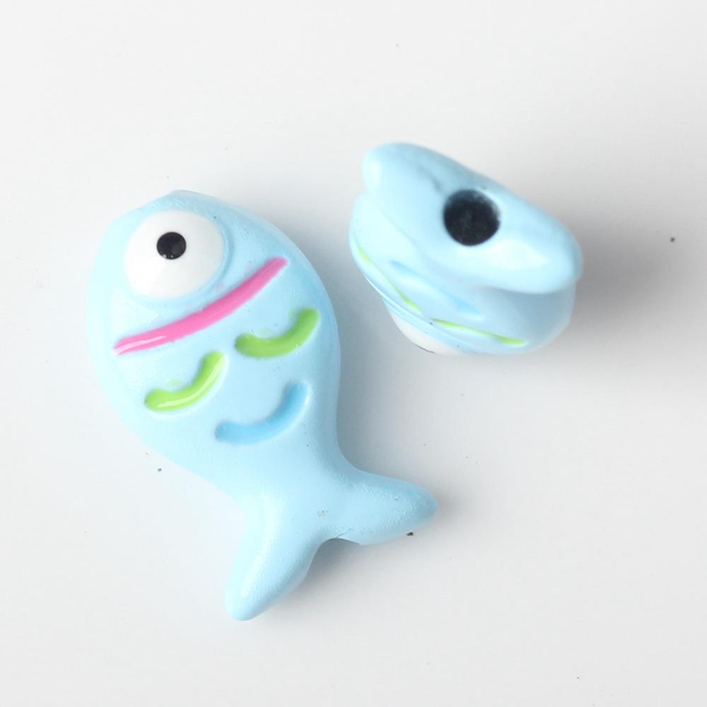 10pcs Colorful Mini Fish Beads Cartoon Jewelry Making Material Bracelet Making Kit