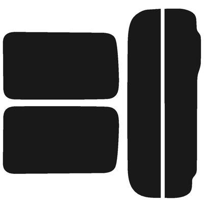 Película Automotiva Velocity para Conjunto Traseiro para Jimny e Sierra JB64W, JB74W, (Fumaça escura)