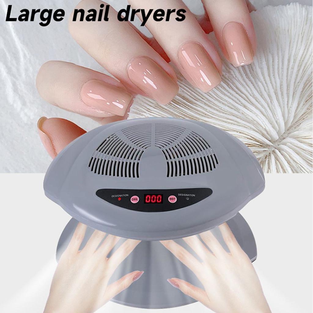 Large Nail Dryers Induction Nail Art Drying Machine Cold and Warm Air Dual Use Nail Polish Drying Machine