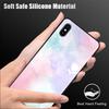 Tempered Glass Phone Case For Samsung A06 A12 A16 A22 A32 A34 A53 A56 S20FE S23 S25 iPhone 11 12 13 14 15 16 17 Soft Edge Shockproof Smooth Shell