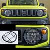 Car Front Headlight Cover Trim Head Lampshade Guard  Decoration Stickers for Suzuki Jimny 2019 2020 2021 2022 2023 Exterior Accessories