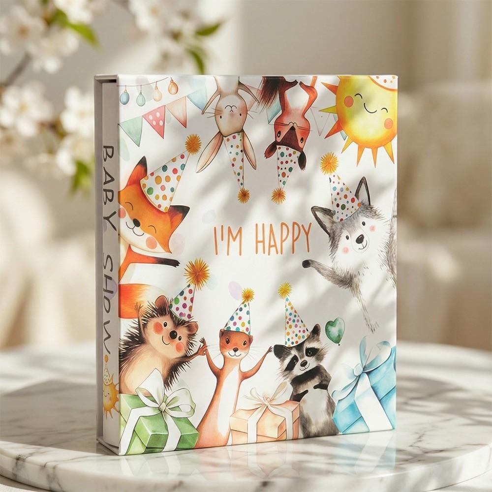6 Inch 200 Pockets Photo Album Laminated Large Capacity Slip-in Picture Albums Insert Pocket Scrapbook Album Photo Collection