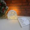 Silicone Mold for Creating Artistic Arched House Lamp Night Light Candle Holder Mould Home Decorations Crafting Mould