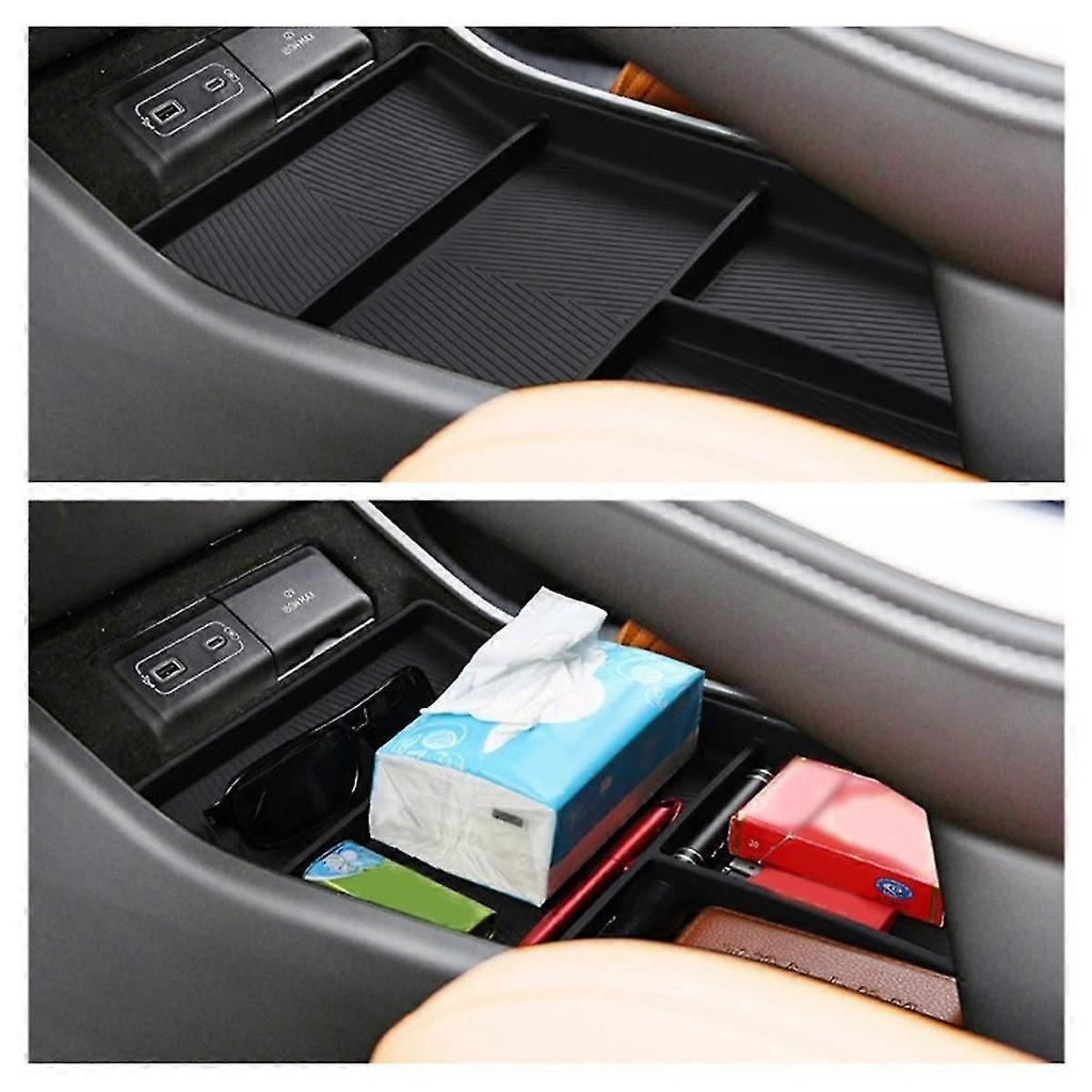 Center Console Armrest Storage Box For Xpeng G9 Car Central Lower Layer Storage Tray Organizer Acce