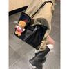 Premium Retro Strap Tote Bag Women's Large Capacity PU Leather Shoulder Bag Fashion Handbag Bag Bag