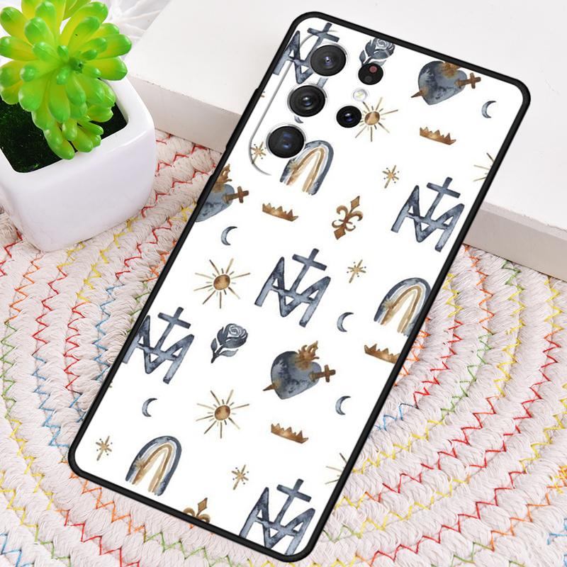 Immaculate Conception Virgin Mary Jesus Phone Case For Samsung Galaxy note 10 pro S26 S25 S24 S23 S22 S21 Plus Ultra Cover