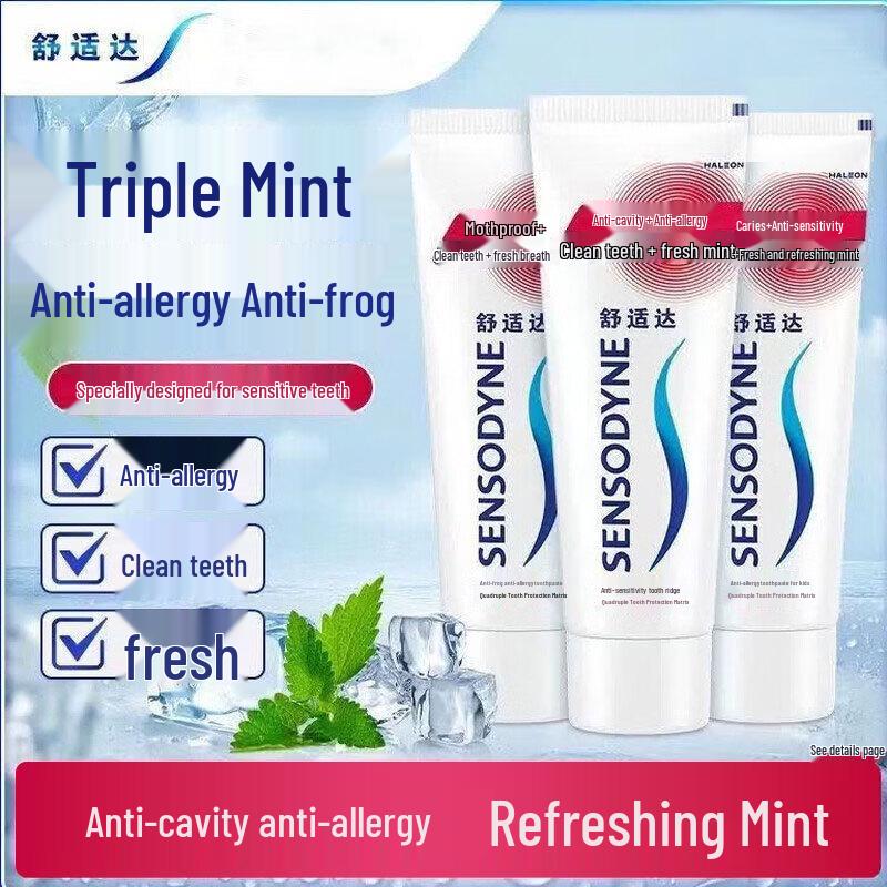 Sensodyne Fresh Mint Anti-Cavity & Sensitivity Toothpaste