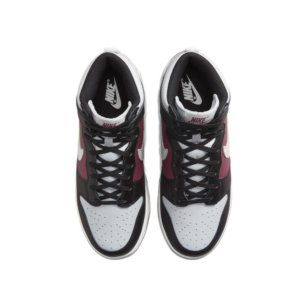 Nike Dunk High Black Rosewood Pure Platinum Women's Sneakers