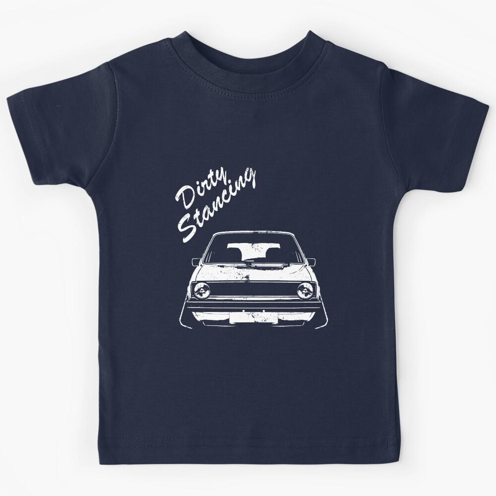 Classic car dirty stance tuning Kids T-Shirt 100