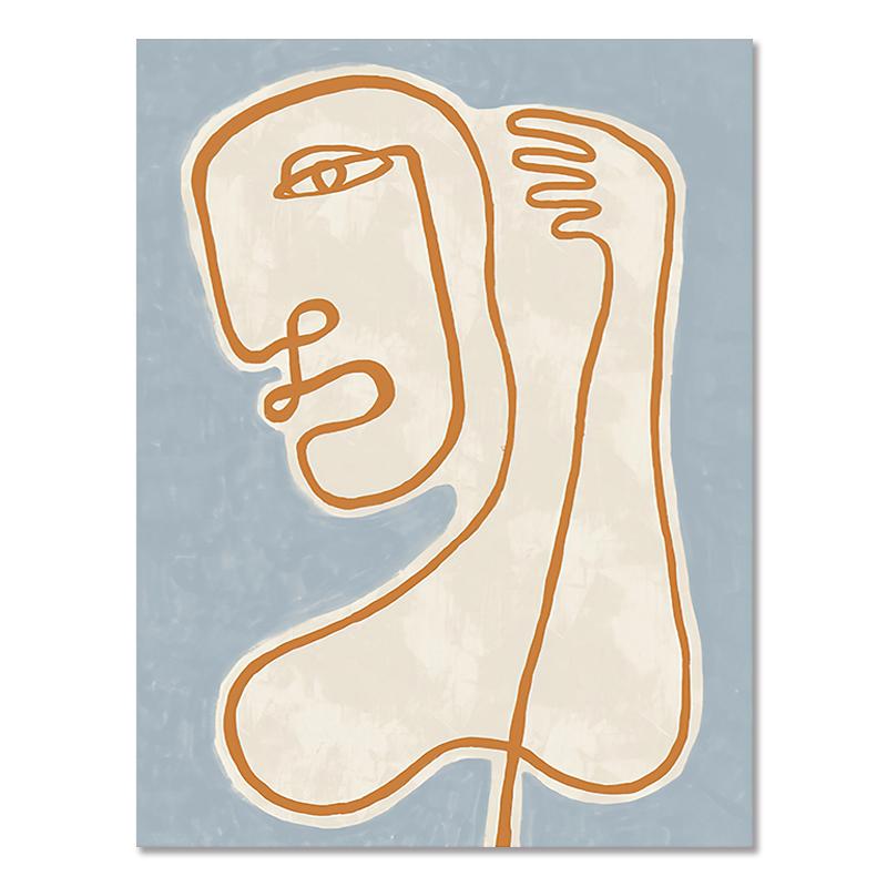 Matisse Abstract Plants Woman Line Canvas Painting Fashion Retro Posters Home Decor Living Room Modern Minimalist Print Pictures