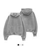 N/H Crop Oversized Fleece Hoodie (Mmh4-0Nh)