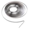 Stainless Steel Tape Strapping Strap Tools for Strapping, 3Celsius4 Inch x 100 Feet Stainless Steel Adhesive Tape with Ratchet Tensioner Knife and