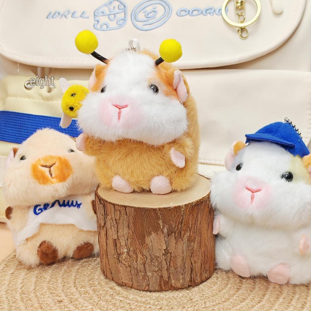 Internet Celebrity Hamster Plush Toy Guinea Pig Doll Bag Pendant
