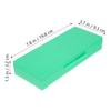 TOYMYTOY Microscope Slide Storage Specimen Slide Holds 50 Green Box, Case, Box, Slides,