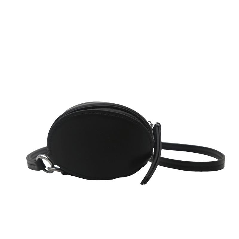 Oval Lady's Box Bag with A Mirror for Makeup, Lipstick Hanging Bag, Mini Crossbody Bag