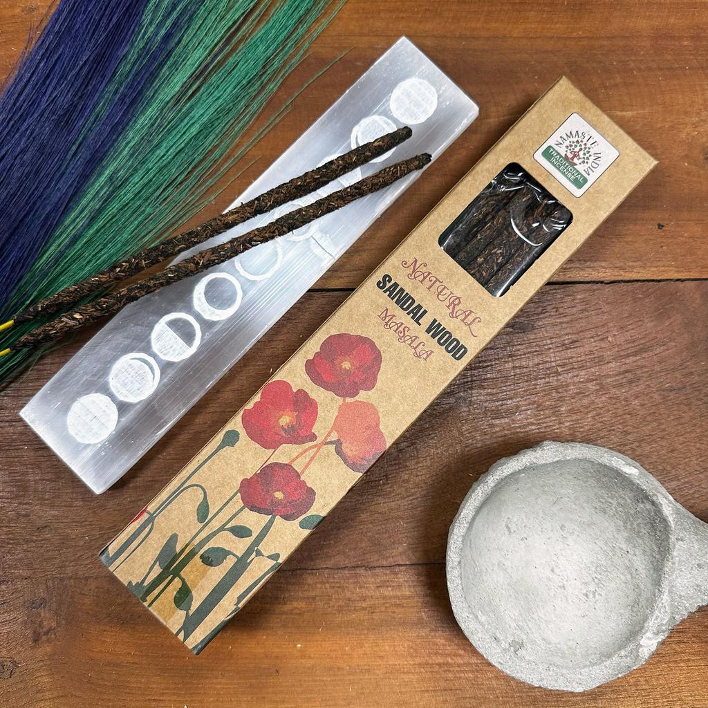 6x Sandalwood Incense Sticks Masala – 11 Sticks