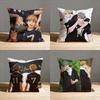 Osamu Atsumu Miya Twins H-HaikyuuES Pillow Case For Sofa Decor Car Office Room Printing Cushion Cover Decorations and Protector