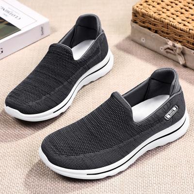 Shoes Women's Summer New Casual Single Shoes Middle-aged and Elderly Walking Shoes Outdoor Casual Shoes Mother Shoes