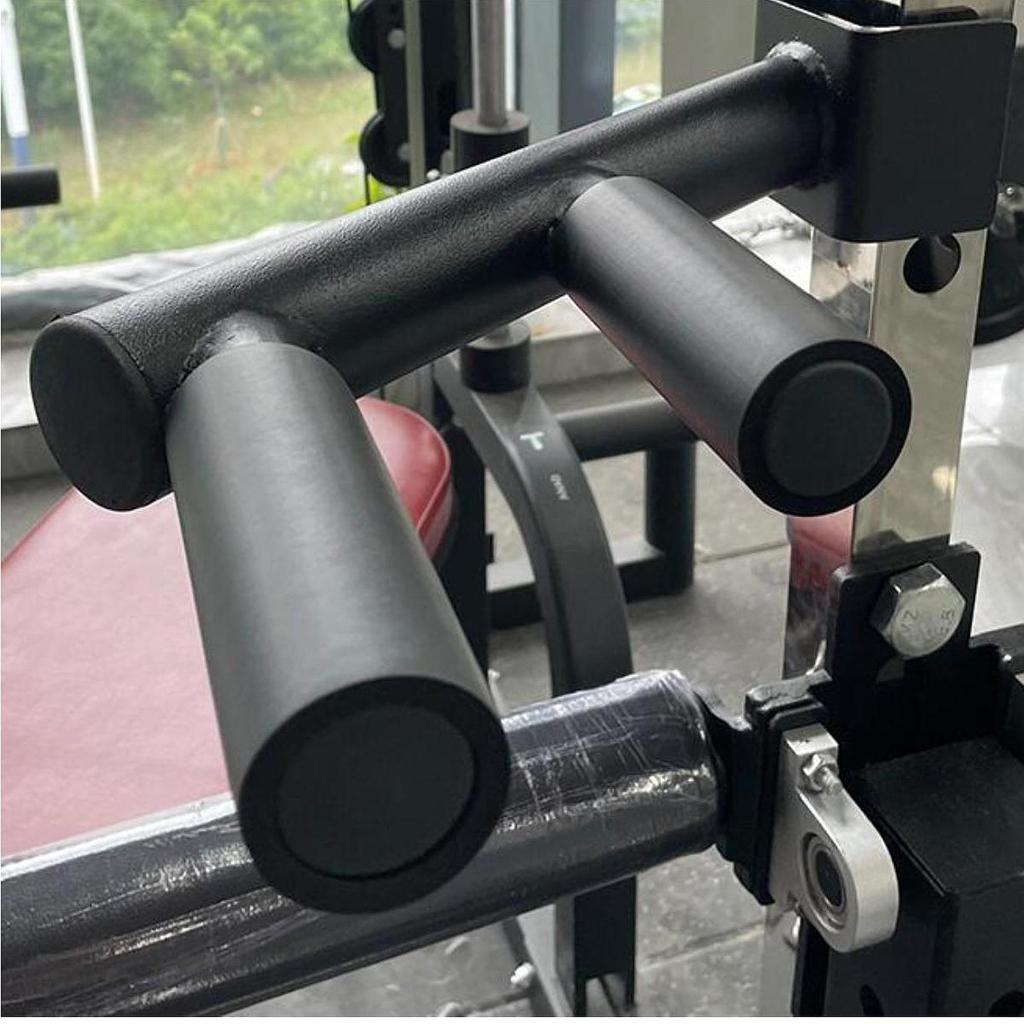 2 Pièces Accessoires Barres de Dips Fitness Poignées pour Rack à Squats Tractions 18mm