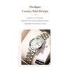 POEDAGAR Luxury Ladies Wristwatch Luminous Waterproof Date Week Woman Dress Watches Stainless Steel Watch Quartz Clock+Box