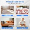 Inflatable Baby Water Play Mat for Crawling And Sensory Development Infant Crawling Pad with Leak-Proof Nozzle Soft Activity Mat for Motor Skills And