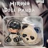 Hirono Ono Hanging Card Panda Figurine: Trendy Desktop Ornament, Blind Box Toy, Decorative Item, Gift