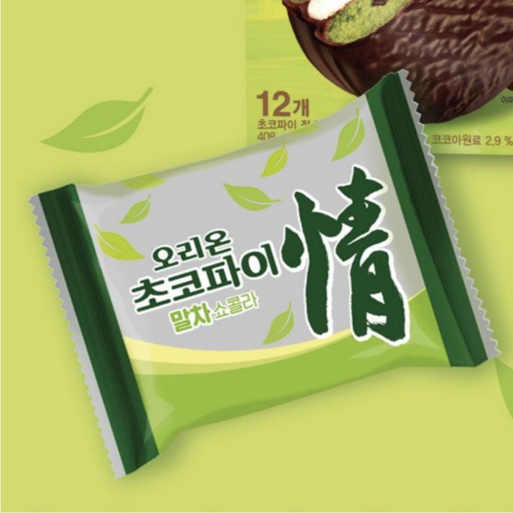 [Orion] Choco Pie Matcha Chocolat (12 packs0