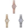 Ladies Fashion Quartz Watch With Steel Band And Casual Style For Daily Wear