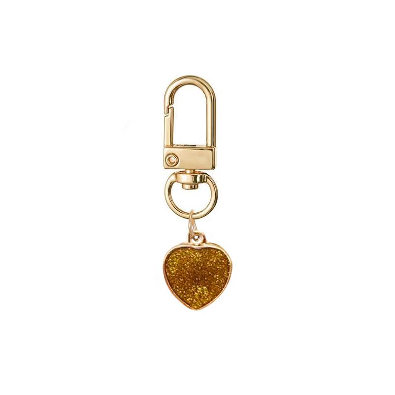 1PC Alloy Rust-Resistant Enamel Secure-Holding Gift Bag-Charm Heart Daily-Use- Charm Lightweight Keychain Durable
