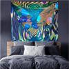 UV Fluorescent Tapestry Starry Sky Print Wall Hanging Art Home Decor