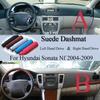 For Hyundai Sonata Nf 2004 2005 2006 2007 2008 2009 Suede Dashmat Dash Mat Cover Dashboard Pad Carpet Car Styling Accessory