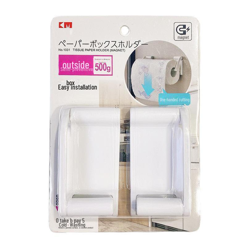 Magnetyczny Ścienny Stojak na Ręczniki Papierowe i Uchwyt do Przechowywania