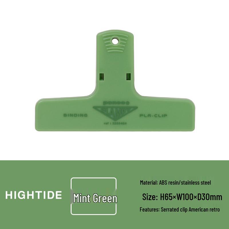 

Кольорові пластикові затискачі-планери CLAMPY - Ретро офісні канцелярські затискачі