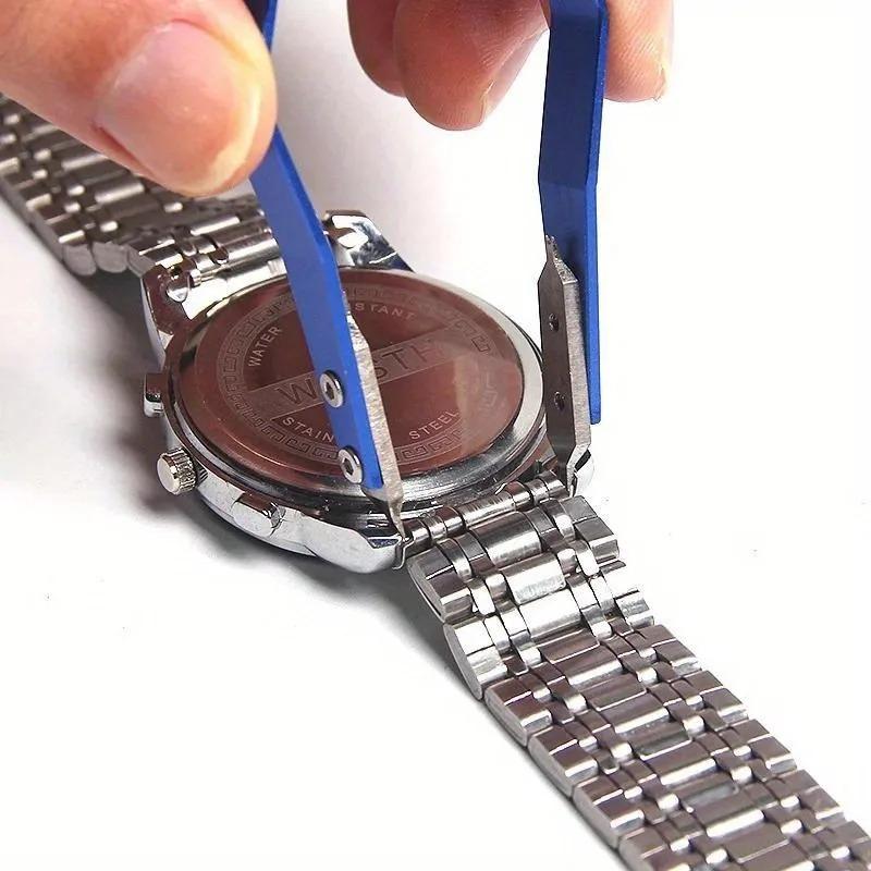 Professional Stainless Steel V-Type Watch Band Tweezer Precision Spring Bar Removal Tool for Watches Bracelets & Jewelry Repair