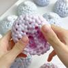 Bead Filled Crunchy Stress Ball Anxiety Relief Shapeable Squeeze Ball Sensory Toy Portable Travel Moldable Ball Pinch Fidget Toy