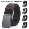 Simple Wild Style Double Sided Nylon Belt Luxury Brand Weave Waist Band Fashion Canvas Strap
