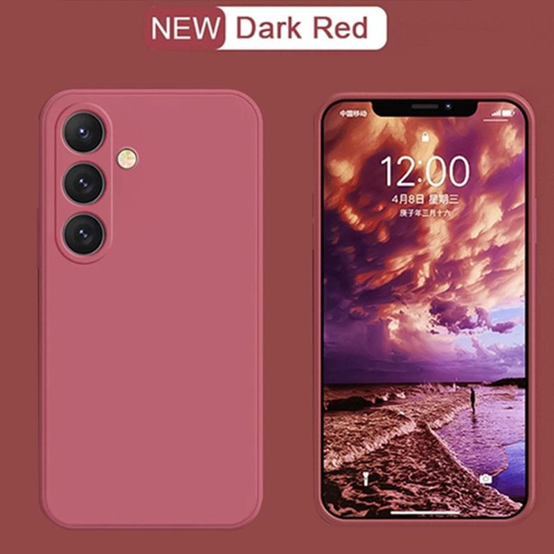 S25 S24 S23 Ultra Case Soft Liquid Silicone Phone Case For Samsung Galaxy S25 S24 S23 S22 Ultra Plus S23Ultra S24Ultra Cases
