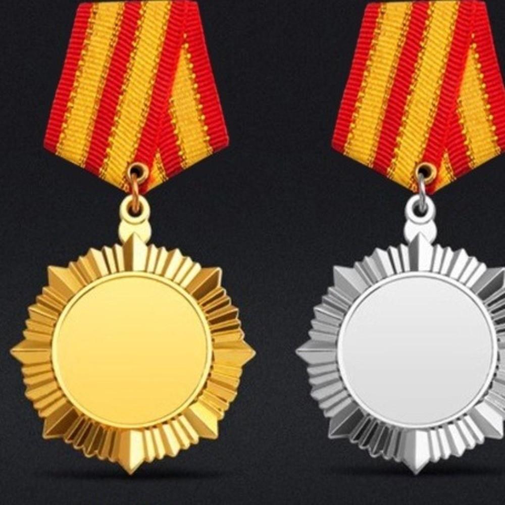 5cm Sports Medals Metal Award Medals Creative Competition Medals  Sport Meetings