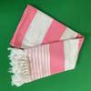 Extra Large Striped Tassel Turkish Bath & Beach Towel Shawl