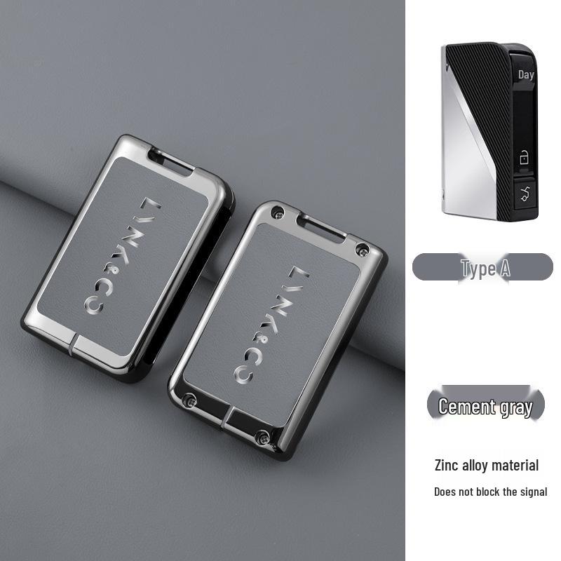 

Чехол для ключа автомобиля Lynk & Co 01: Металлический корпус, сумка с замком против потери, высококачественные мужские аксессуары для ключей