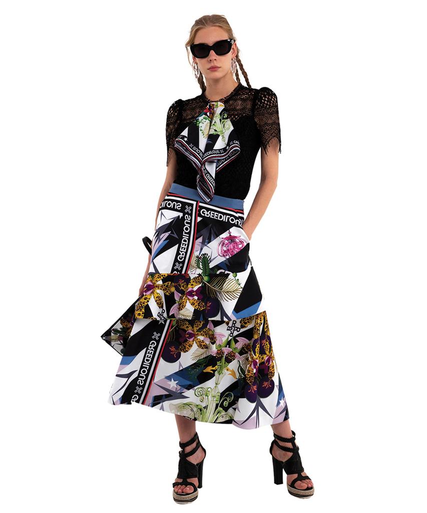 Greedius Scarf Skirt