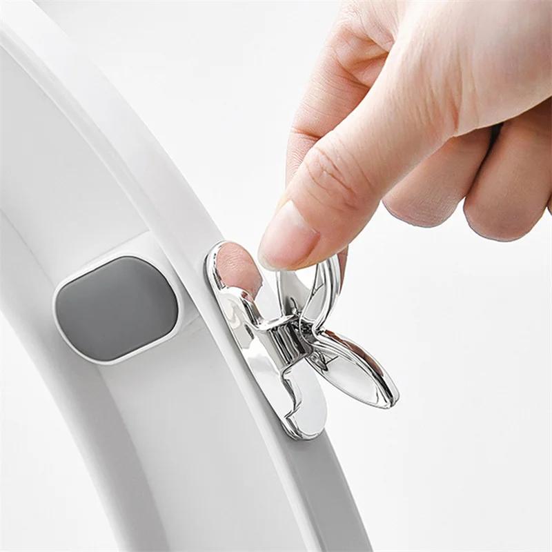 2pcs/lot Multifunctional Portable Toilet Seat Lifter Bathroom Non-dirty Hand Toilet Seat Flip Artifact Door Drawer Puller