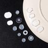 10pcs/lot Silicone Earring Clip Pad Cushion Transparent Earrings Plugs Anti-pain Pad for Jewelry Making Supplies DIY Accessories