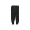 Li Ning Sports Basketball Collection Knitted Sweatpants Unisex Black Moderate Cuffed Pants AKLS497-1