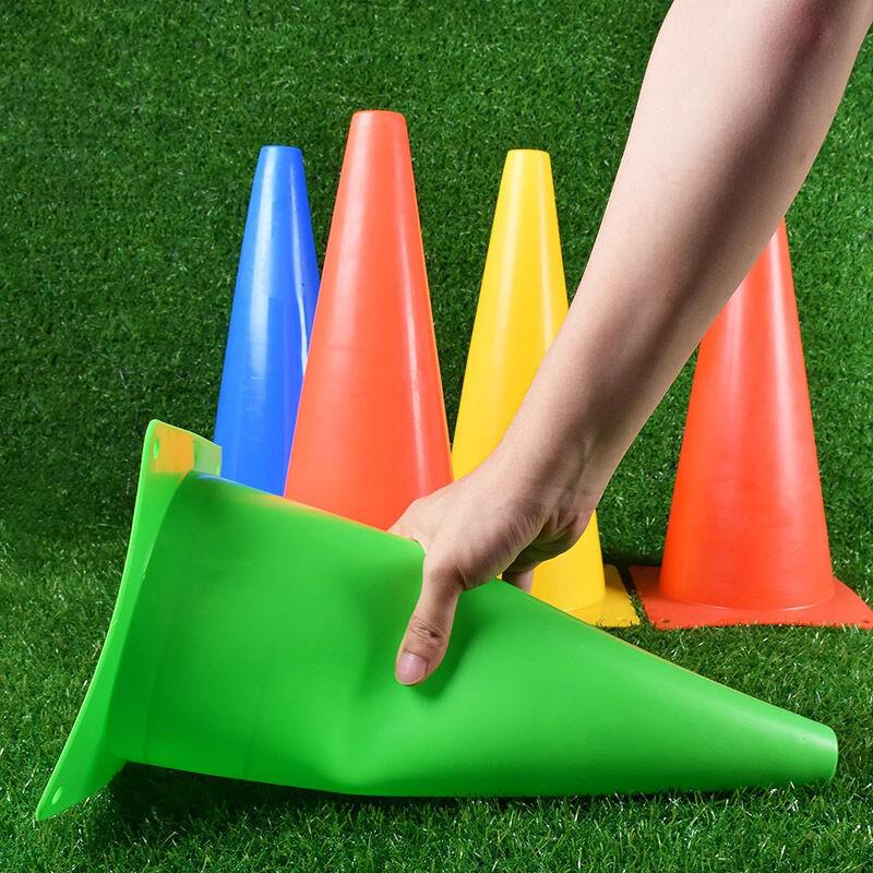 Football Training Cones: 18cm Markers, 50cm Obstacle Cones, Road Cones, Ice Cream Shaped Cones