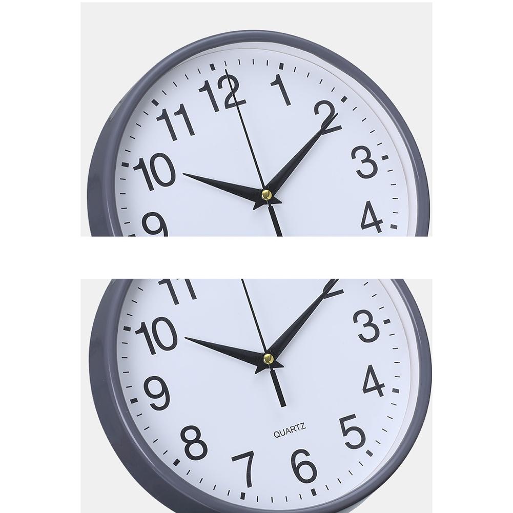 Bedroom Modern Wall Clock Office Bold Arabic Numerals